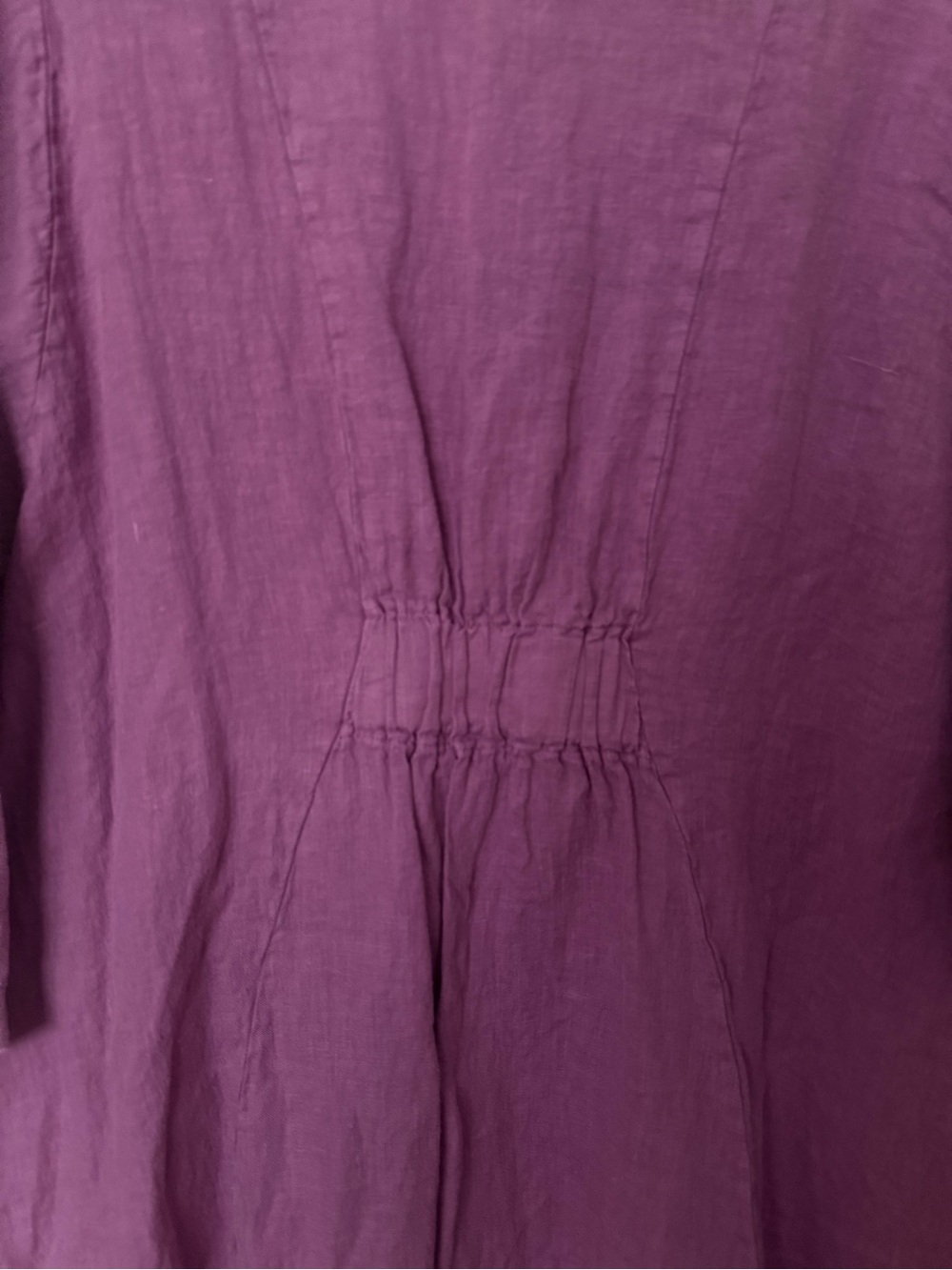Blue Fish Mauve Floral V-Neck Tunic - Picture 7 of 7